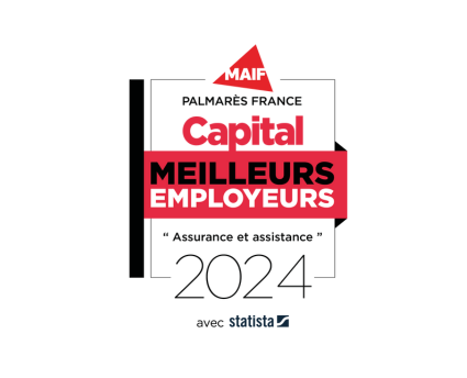 MAIF parmi les meilleurs employeurs de France en 2024 © MAIF